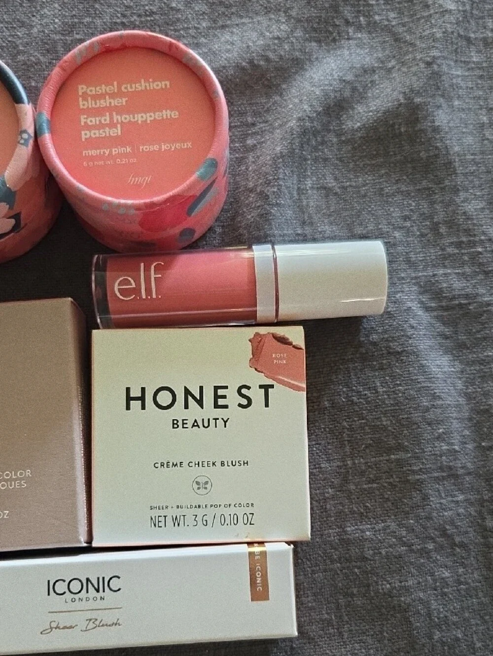 Blush Bundle - Ciate, Iconic, Rose Inc, Honest Beauty, Revlon - All Unused NIB